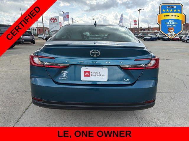 Certified 2025 Toyota Camry LE w/ Convenience Package image 6