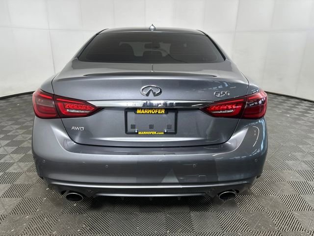 Used 2021 INFINITI Q50 Luxe w/ Cargo Package image 4