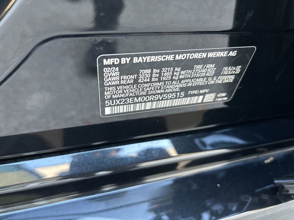 Used 2024 BMW X7 xDrive40i w/ M Sport Package image 62