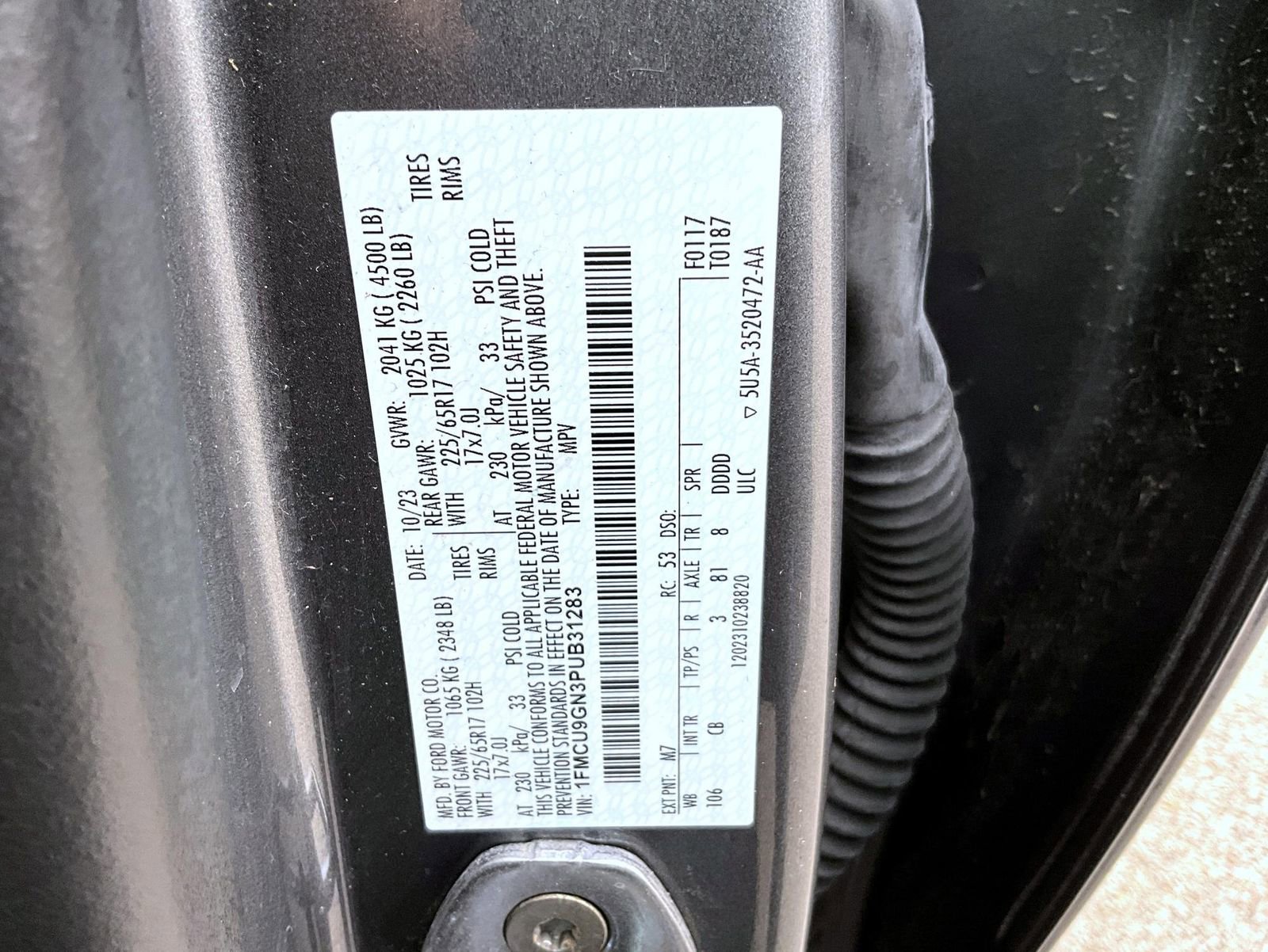 Used 2023 Ford Escape Active image 25