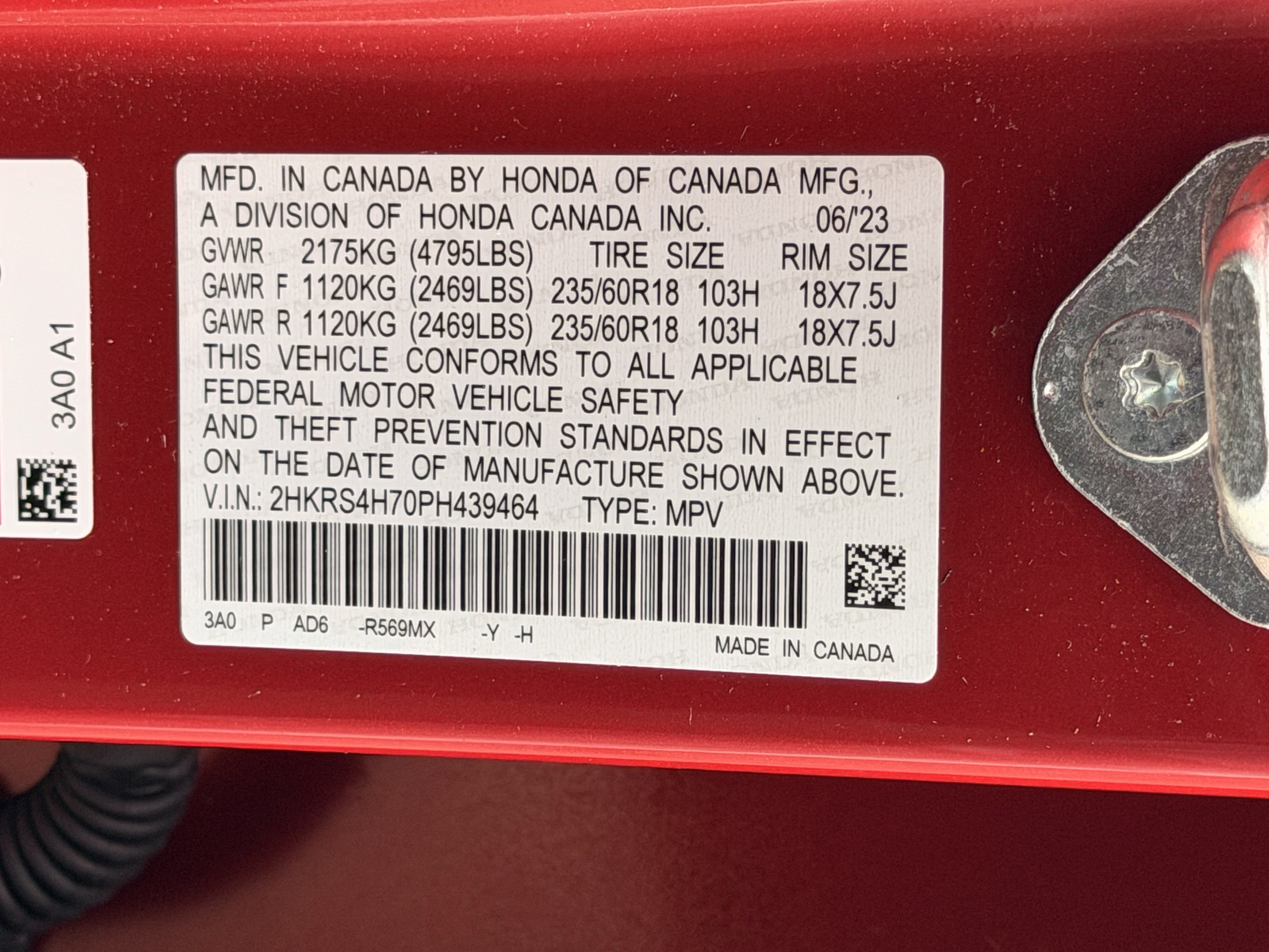 Certified 2023 Honda CR-V EX-L image 29