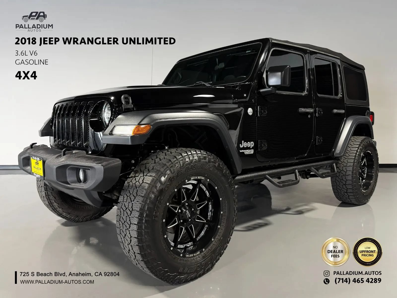 Used 2018 Jeep Wrangler Unlimited Sport S