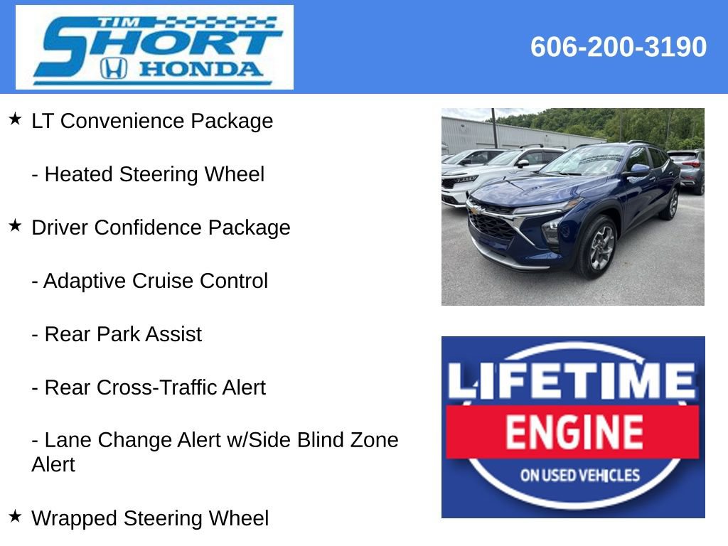 Used 2024 Chevrolet Trax LT w/ Driver Confidence Package FWD image 9