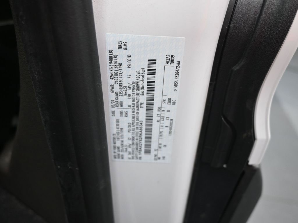 Certified 2024 Ford Transit 350 XLT RWD image 21