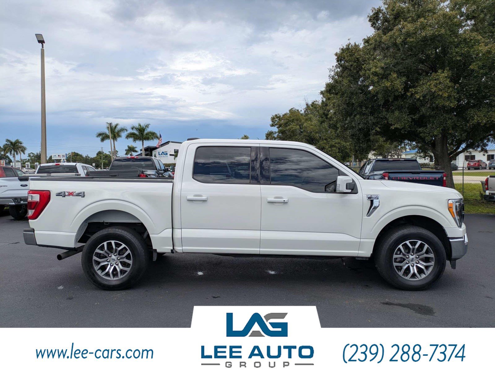 Used 2021 Ford F150 Lariat AWD/4WD image 2