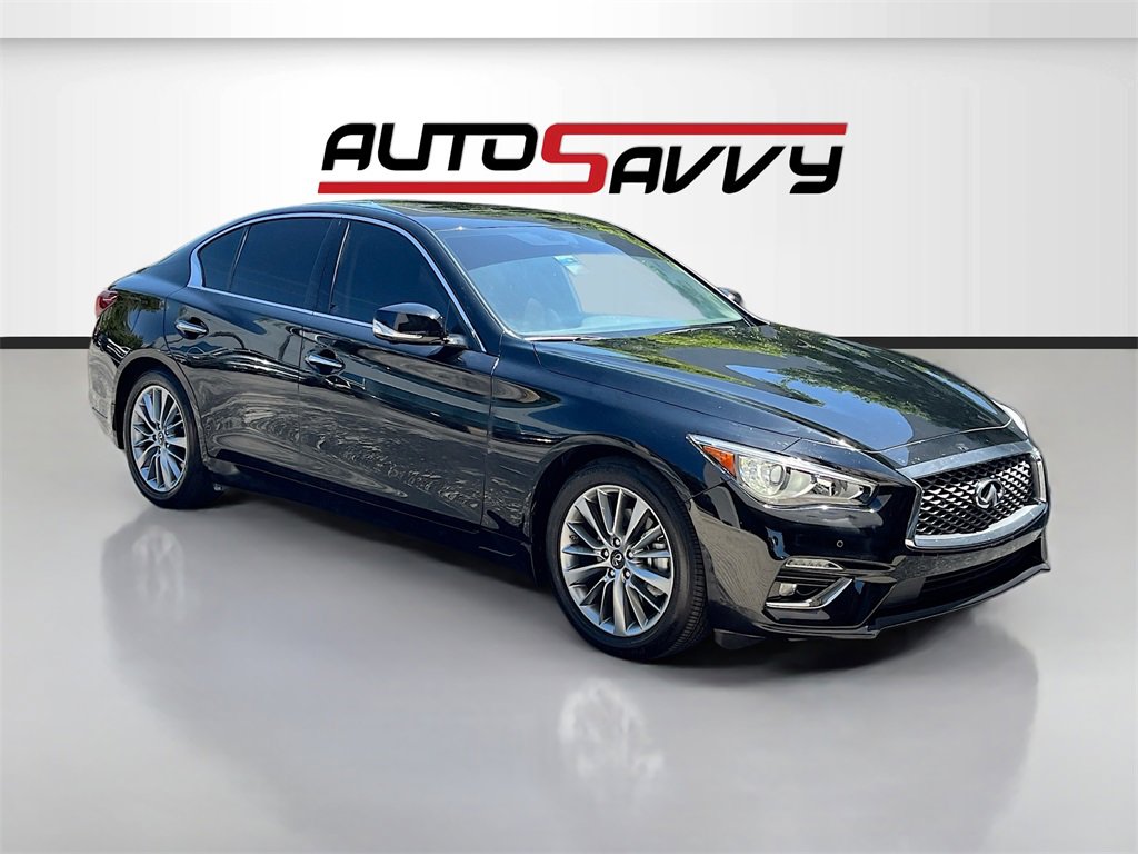 Used 2024 INFINITI Q50 Luxe w/ Cargo Package image 1