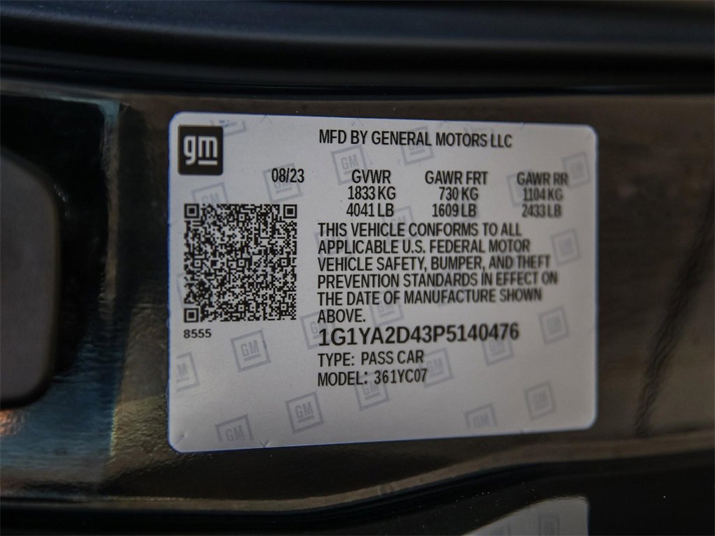 Used 2023 Chevrolet Corvette Stingray Coupe w/ Z51 Performance Package image 26