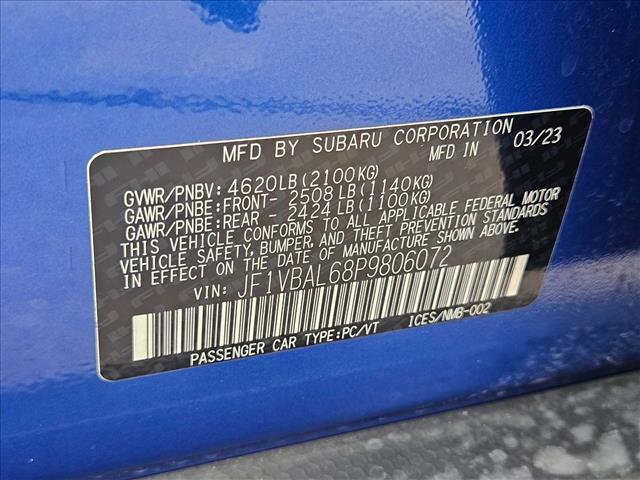 Used 2023 Subaru WRX Limited image 26