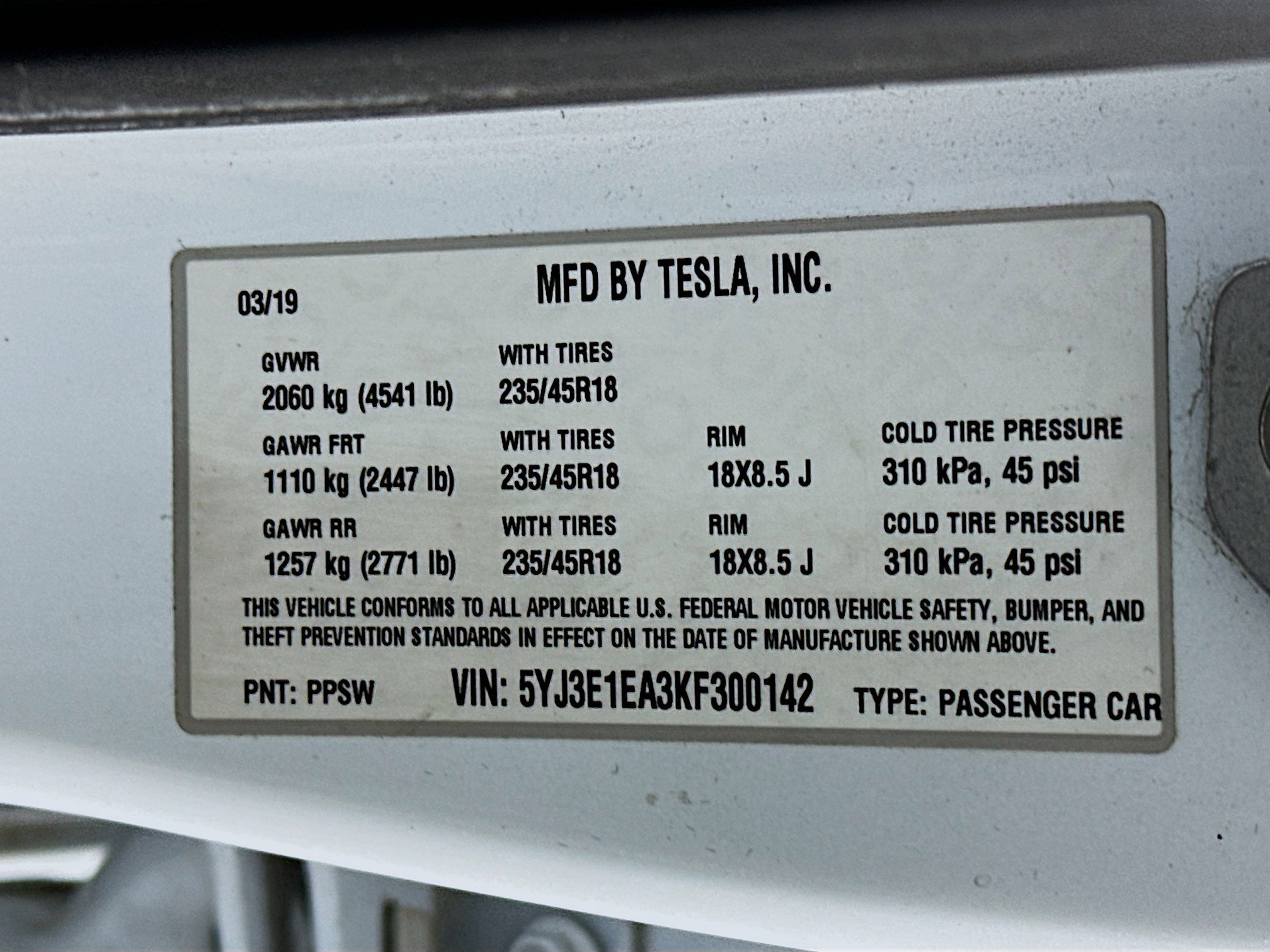 Used 2019 Tesla Model 3 Standard Range Plus RWD image 12