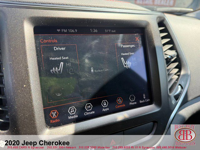 Used 2020 Jeep Cherokee Trailhawk w/ Cold Weather Group AWD/4WD image 23