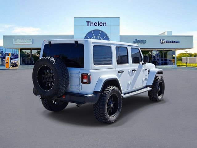 Used 2018 Jeep Wrangler Unlimited Sahara w/ Uconnect 4C Nav & Sound Group AWD/4WD image 4