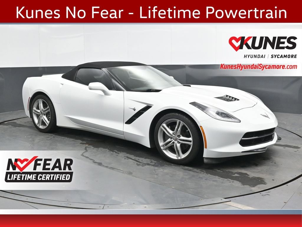 Used 2017 Chevrolet Corvette Stingray Convertible w/ 1LT RWD image 1