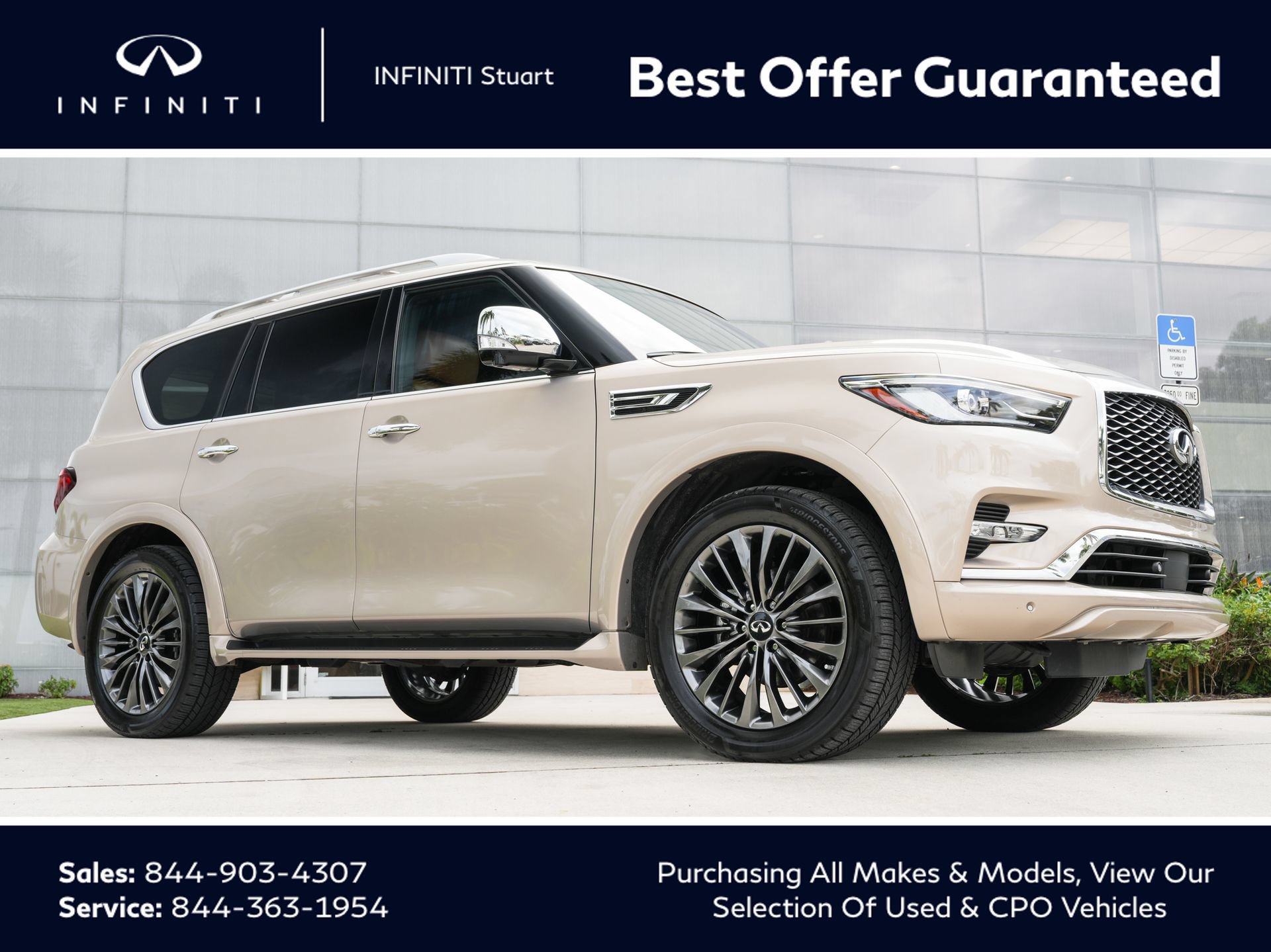 Used 2023 INFINITI QX80 Sensory w/ Cargo Package AWD/4WD 360° Tour