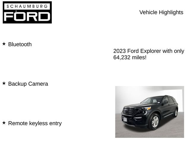 Used 2023 Ford Explorer XLT w/ Equipment Group 202A AWD/4WD image 7
