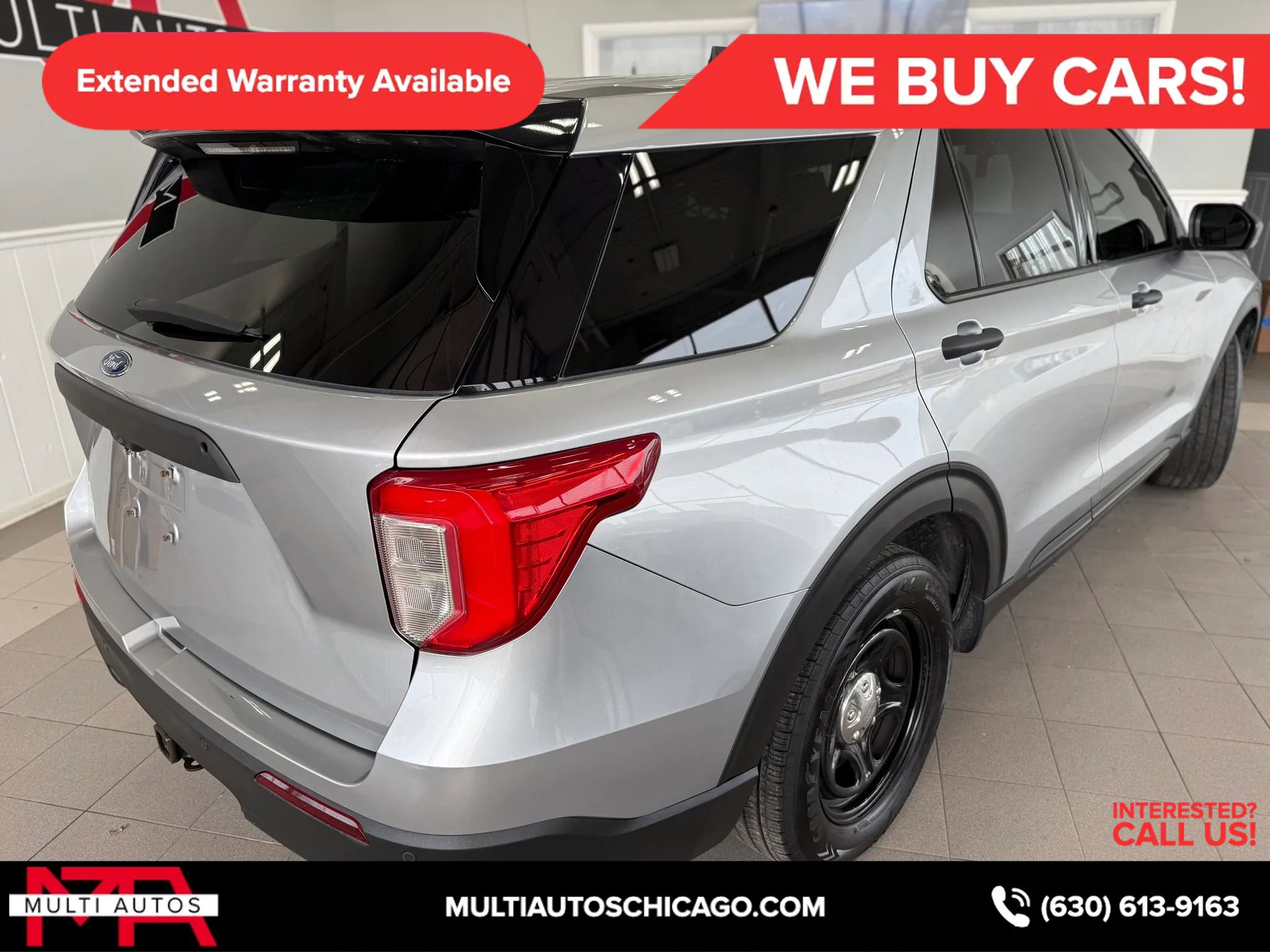 Used 2020 Ford Explorer 4WD Police Interceptor image 4