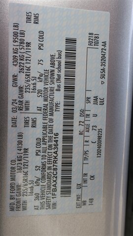 Used 2024 Ford Transit 350 XLT RWD image 18