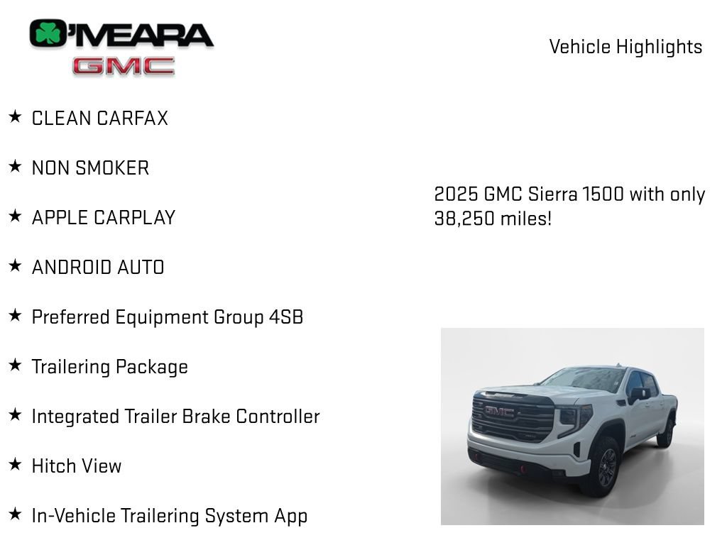 Used 2025 GMC Sierra 1500 AT4 AWD/4WD image 7