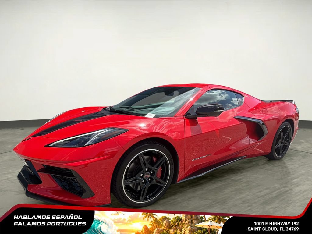 Certified 2024 Chevrolet Corvette Stingray Coupe w/ Z51 Performance Package RWD image 2