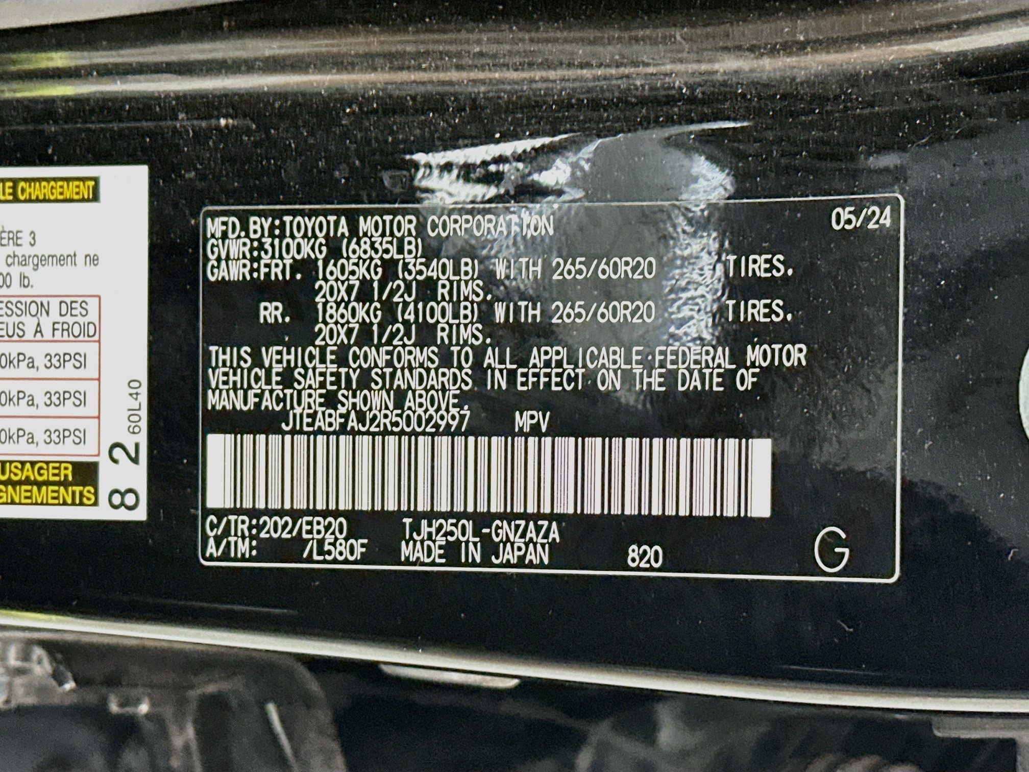 Used 2024 Toyota Land Cruiser AWD/4WD image 31