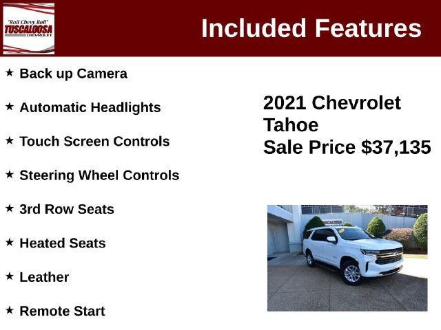 Used 2021 Chevrolet Tahoe LT AWD/4WD image 6