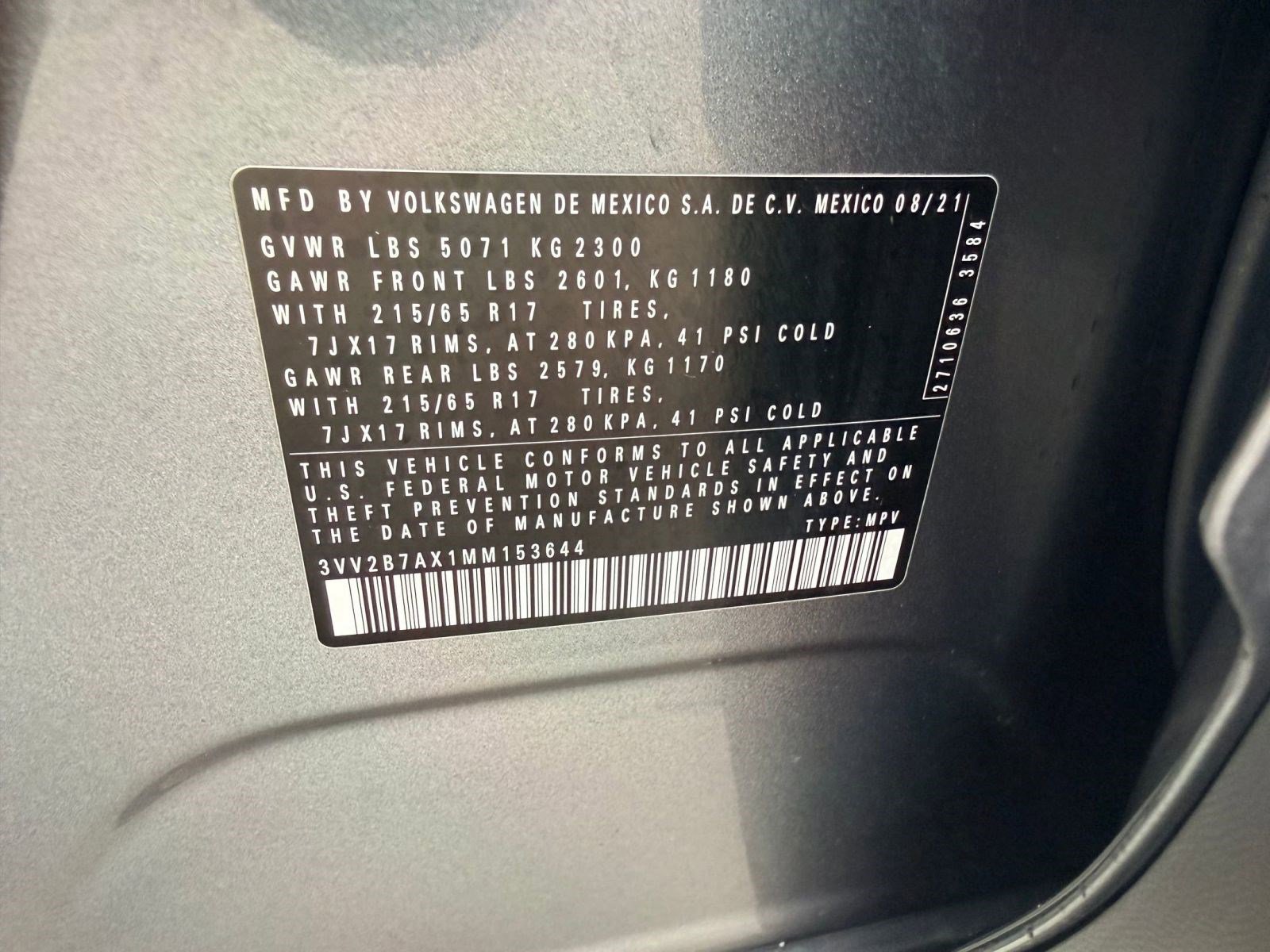 Used 2021 Volkswagen Tiguan SE image 19