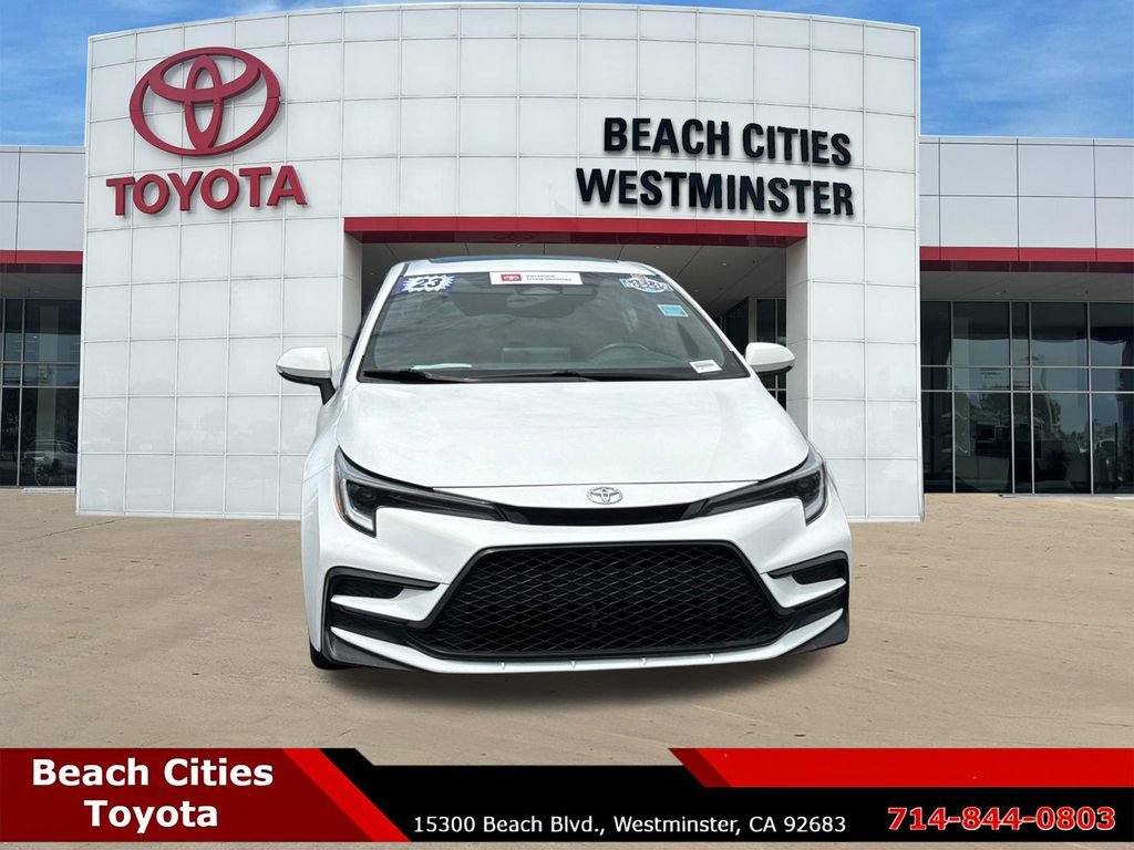 Certified 2023 Toyota Corolla XSE w/ Carpet Mat Package (TMS) FWD image 3