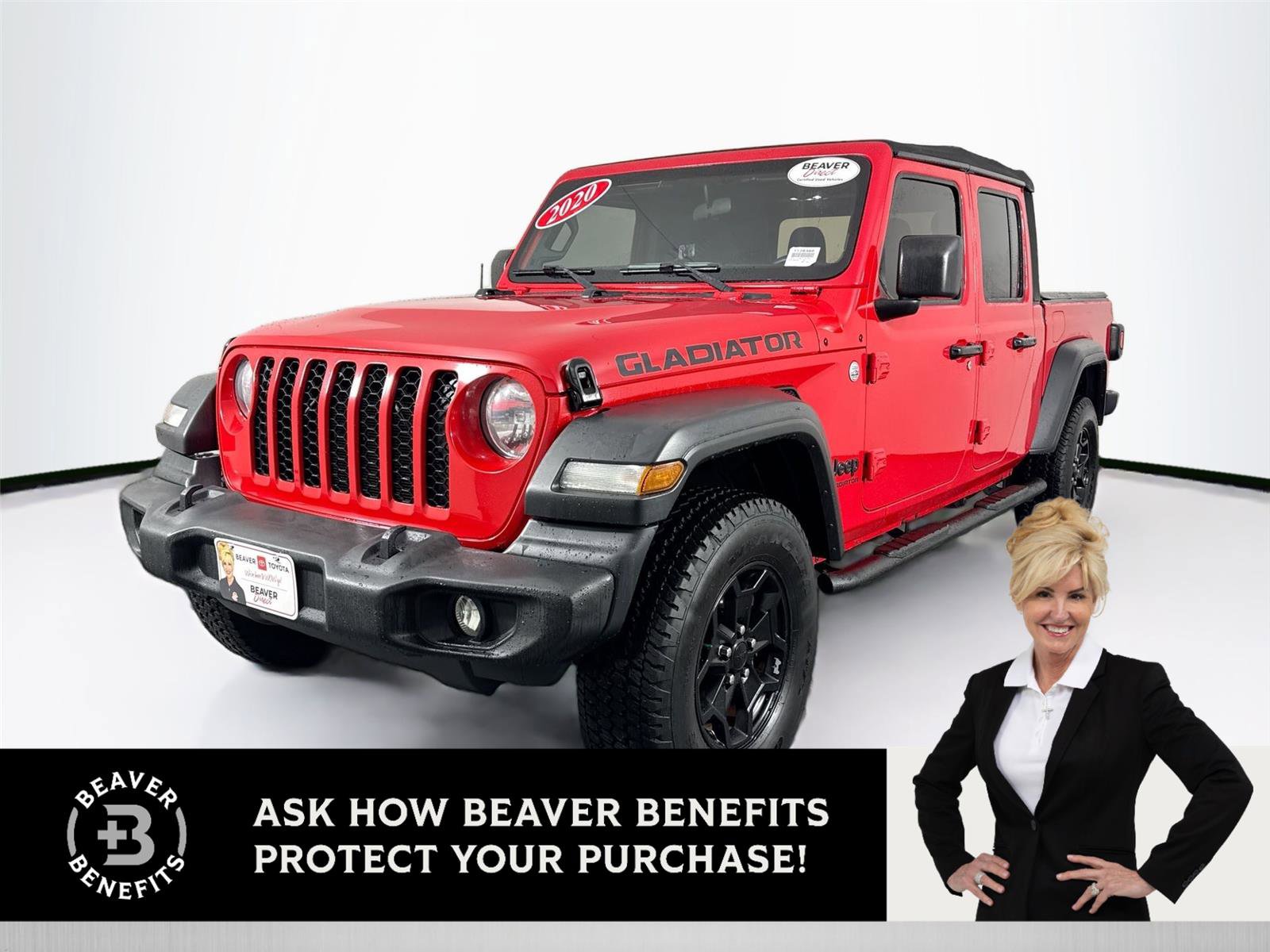 Used 2020 Jeep Gladiator Sport w/ Quick Order Package 24S image 1