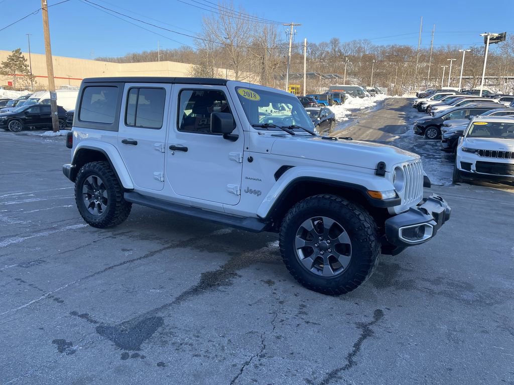 Certified 2018 Jeep Wrangler Unlimited Sahara image 6