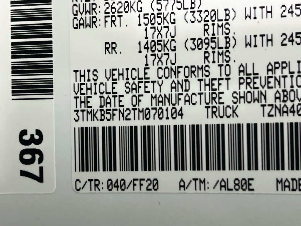 Certified 2026 Toyota Tacoma SR5 RWD image 27