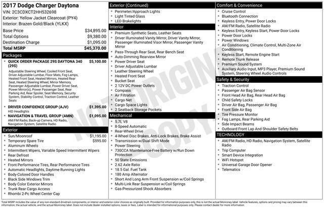 Used 2017 Dodge Charger R/T image 1