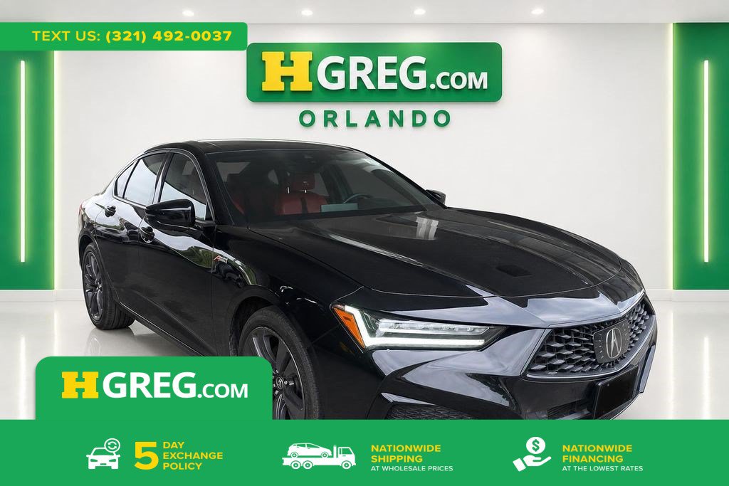 Used 2022 Acura TLX w/ A-SPEC Package AWD/4WD video 1