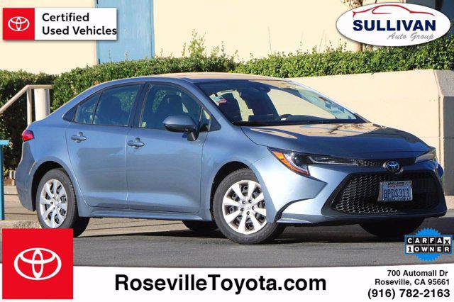 Certified 2020 Toyota Corolla LE