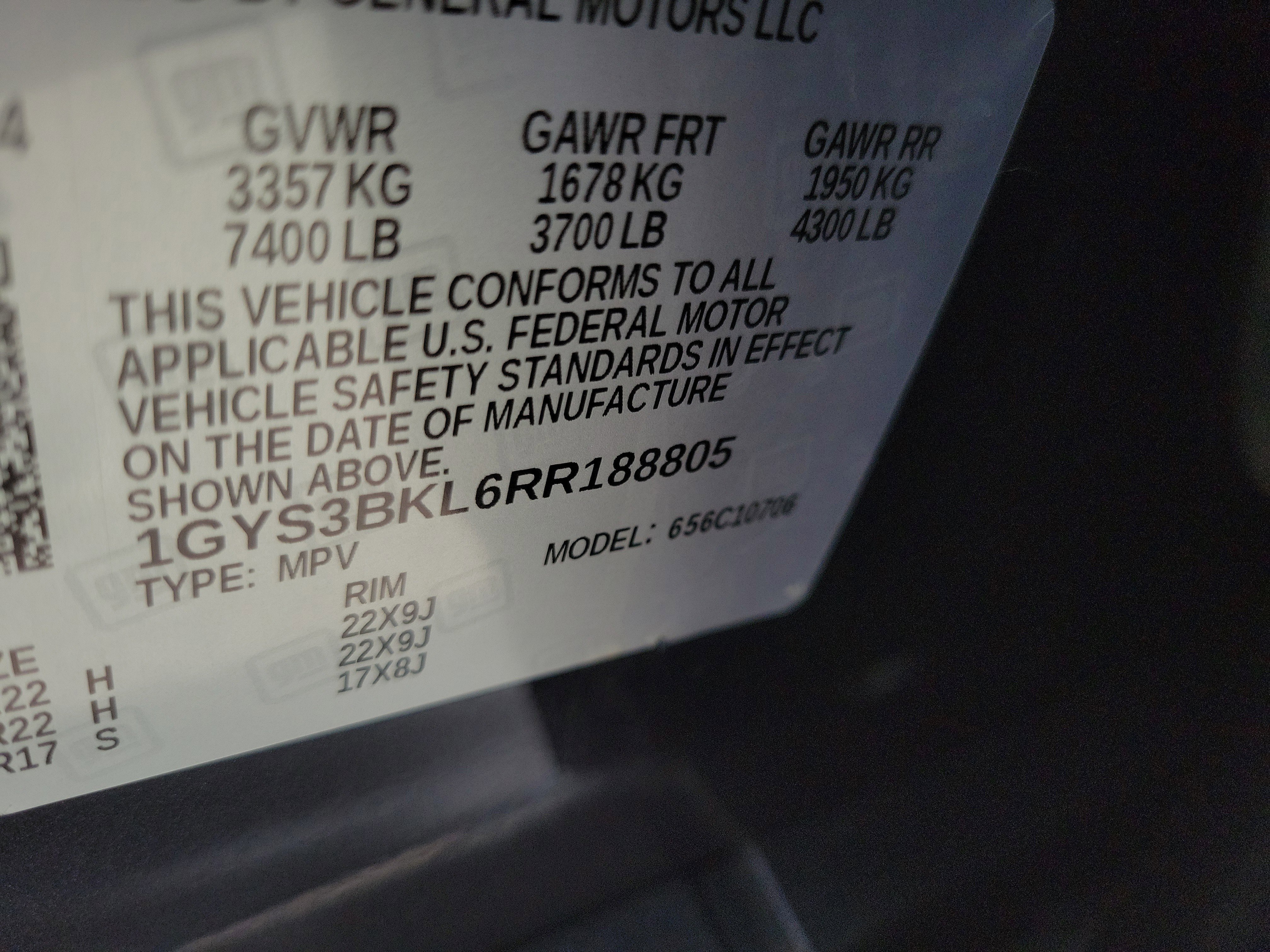 Used 2024 Cadillac Escalade Premium Luxury w/ LPO, Floor Liner Package RWD image 38