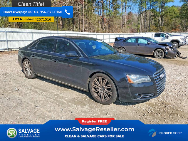 Used 2013 Audi A8 L 3.0T w/ Driver Assistance Pkg image 5