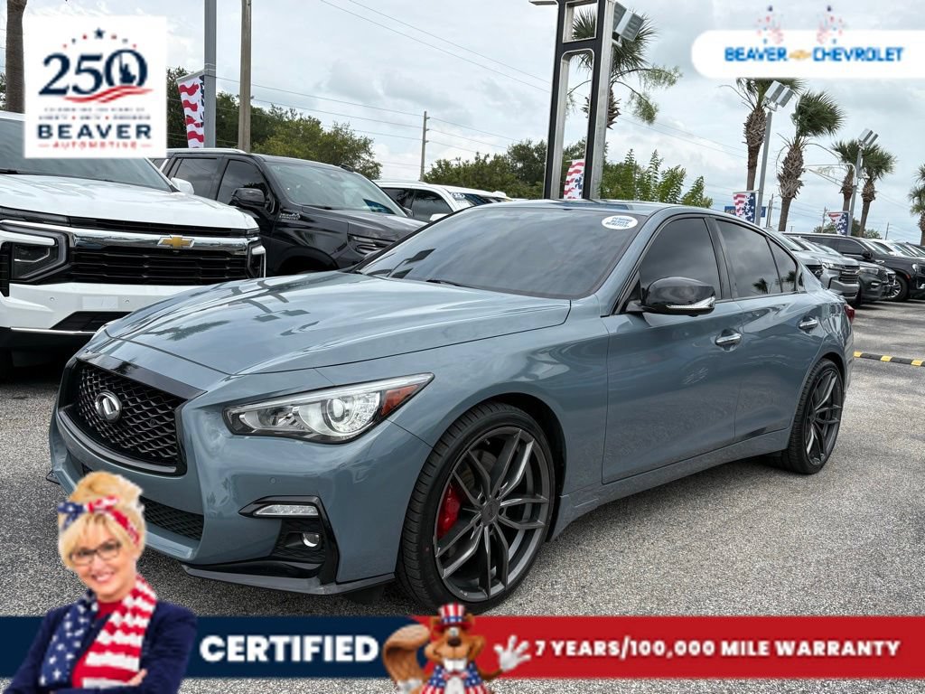 Used 2023 INFINITI Q50 Red Sport 400