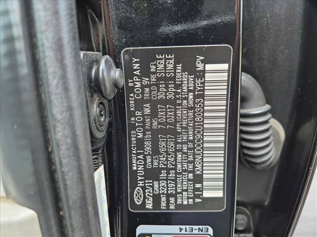 Used 2012 Hyundai Veracruz GLS w/ Premium Pkg AWD/4WD image 24