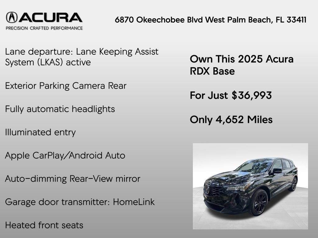 Used 2025 Acura RDX SH-AWD image 14