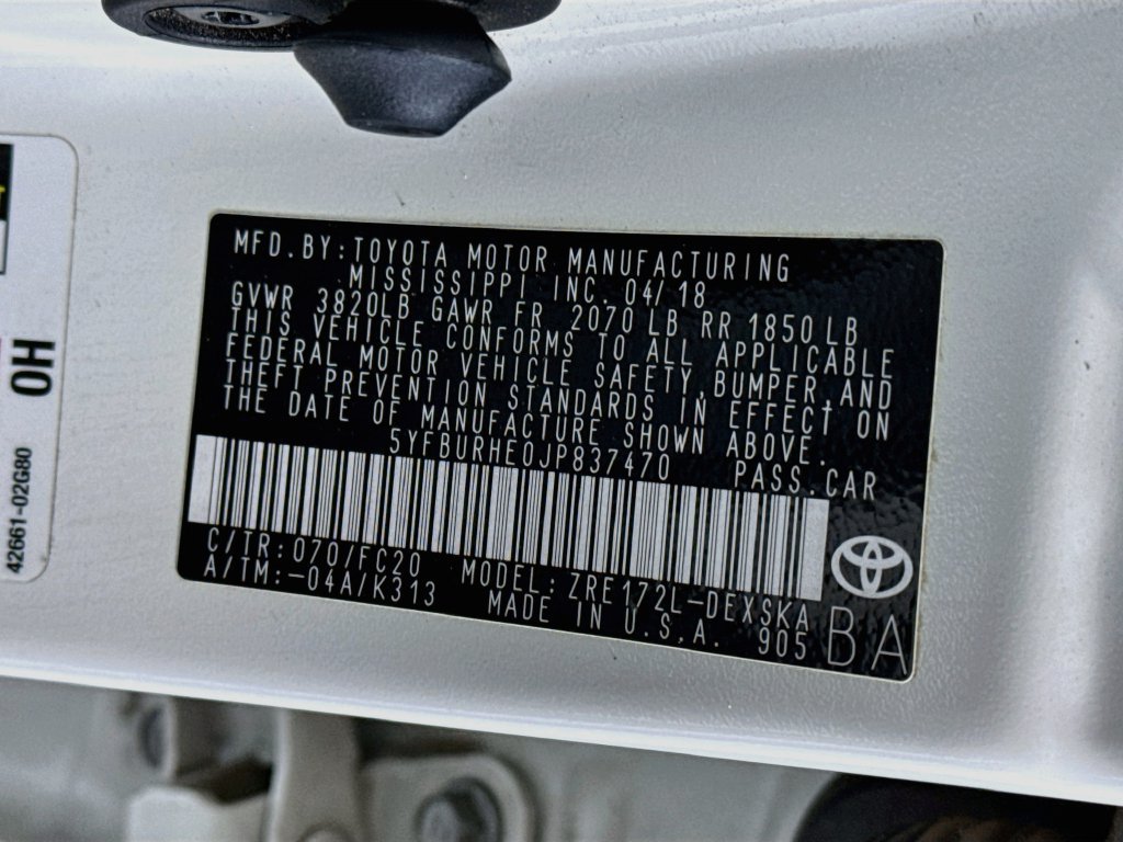 Used 2018 Toyota Corolla SE w/ Carpet Mat Package (TMS) FWD image 35