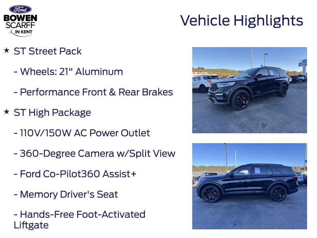 Used 2022 Ford Explorer ST w/ Equipment Group 401A AWD/4WD image 12