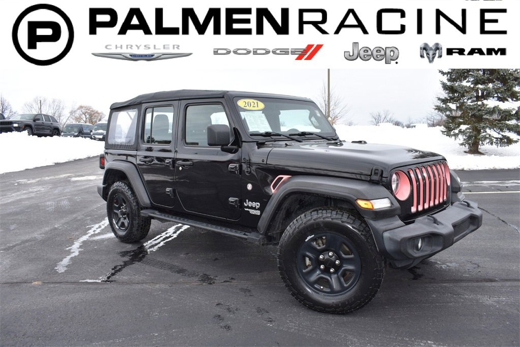 Used 2021 Jeep Wrangler Unlimited Sport image 1