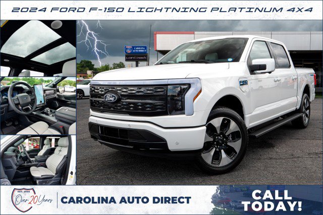 Used 2024 Ford F150 Lightning Platinum AWD/4WD image 1