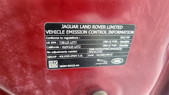 Used 2022 Jaguar F-PACE SVR image 65