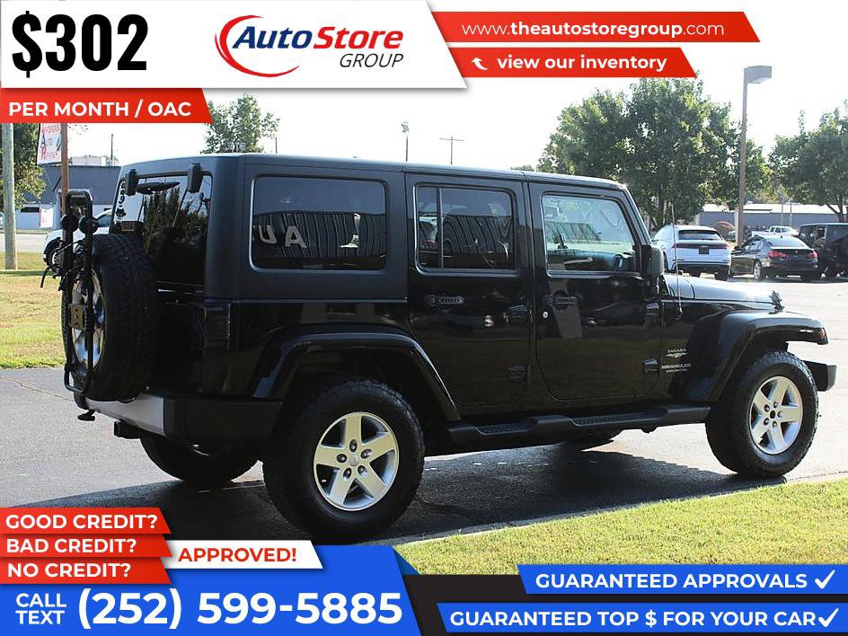 Used 2015 Jeep Wrangler Unlimited Sahara w/ Dual Top Group AWD/4WD image 6