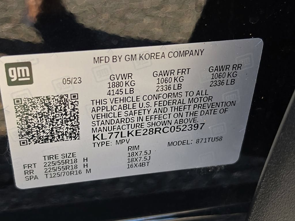 Used 2024 Chevrolet Trax ACTIV w/ Sunroof Package FWD image 43