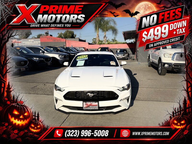 Used 2021 Ford Mustang Coupe w/ Equipment Group 101A RWD image 2