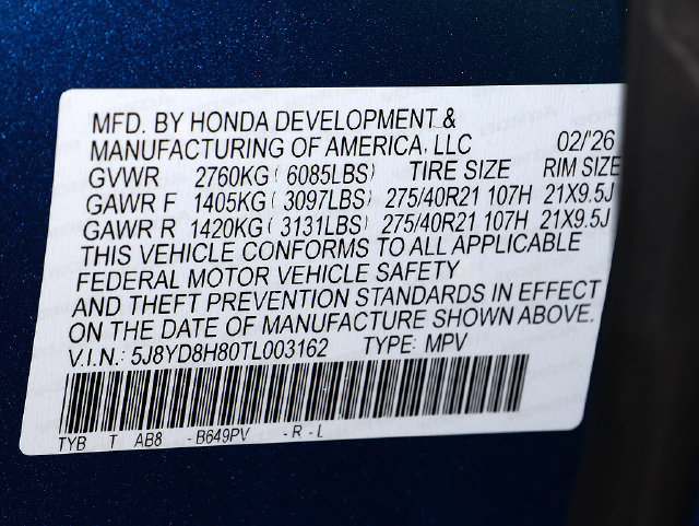 Certified 2026 Acura MDX Type S w/ Advance Package AWD/4WD image 45