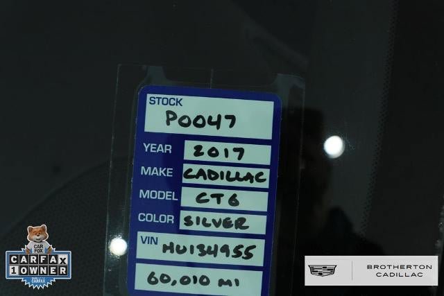 Used 2017 Cadillac CT6 Luxury