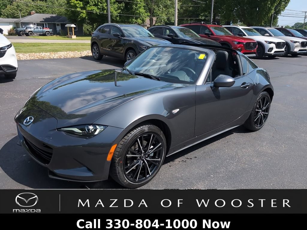 New 2026 MAZDA MX-5 Miata RF Grand Touring w/ Weather Package RWD image 1
