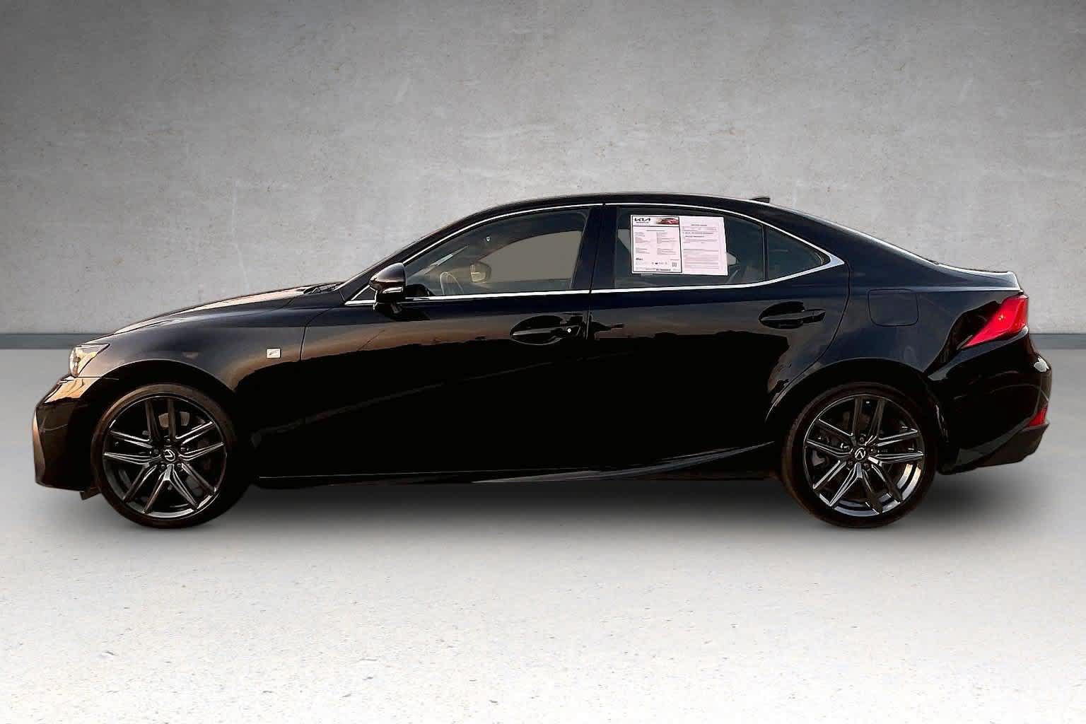 Used 2020 Lexus IS 300 F Sport w/ Blackline Edition AWD/4WD image 3