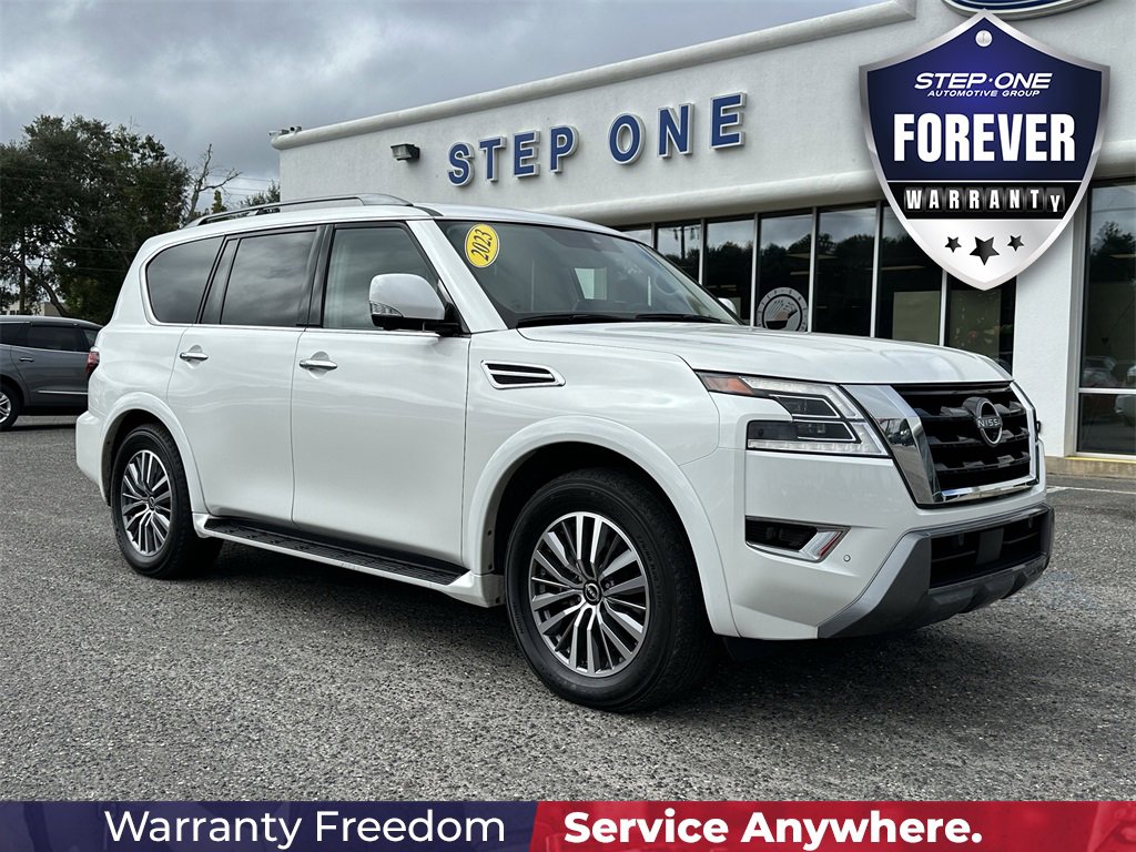 Used 2023 Nissan Armada SL w/ Captain's Chairs Package